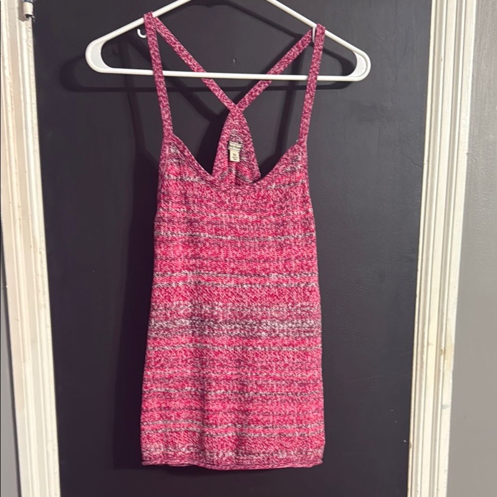 Lucky Brand Knit Multicolored Hippie Boho Halter Size: XS